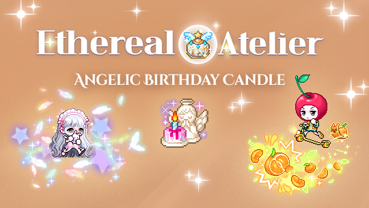Ethereal Atelier: Angelic Birthday Candles!