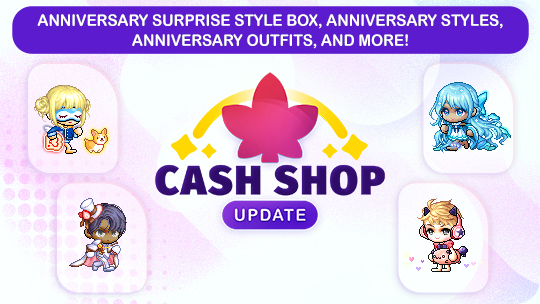 Cash Shop Update for May 6
