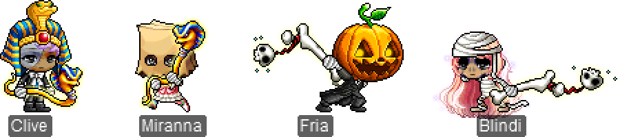 冒险岛10月30日商城更新万圣节永久封面