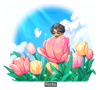 盛开的郁金香椅 4月29日商城更新 冒险岛