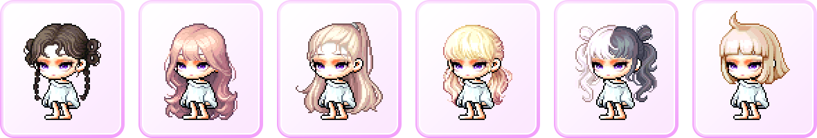 冒险岛2月4日商城更新：女性皇家发型