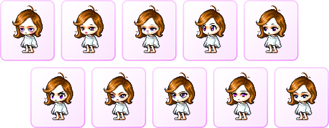 冒险岛 2月18日 女性角色可选脸型