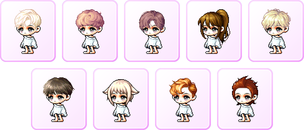 冒险岛3月25日商城更新：女性角色皇家发型变更