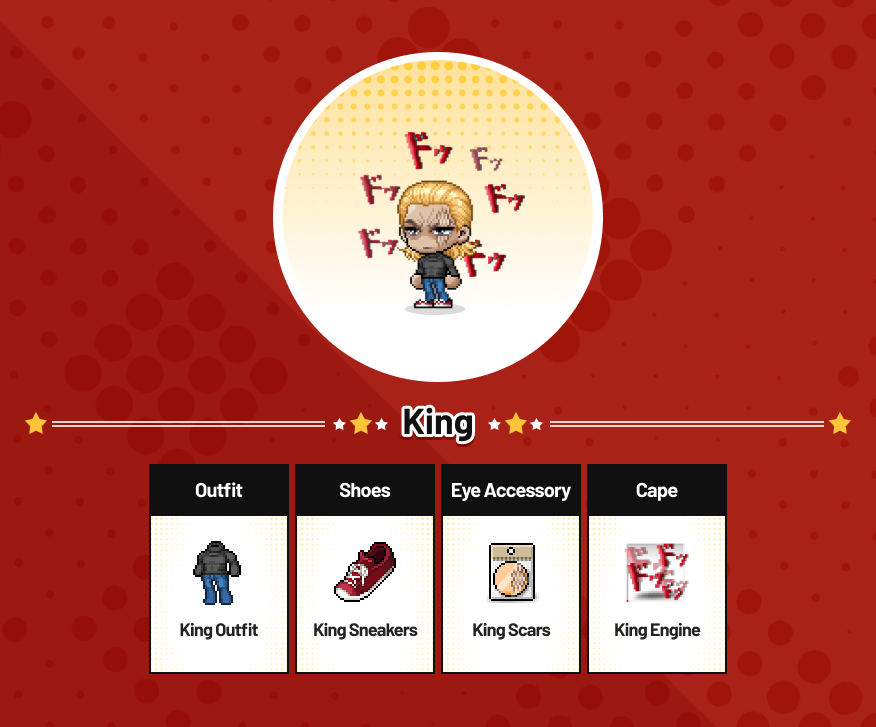 MapleStory x one-punch man themed surprise style box king items