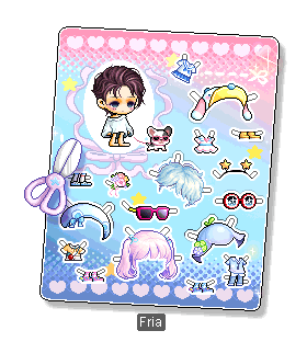 纸娃娃椅工作室圣物箱天使生日蜡烛冒险岛