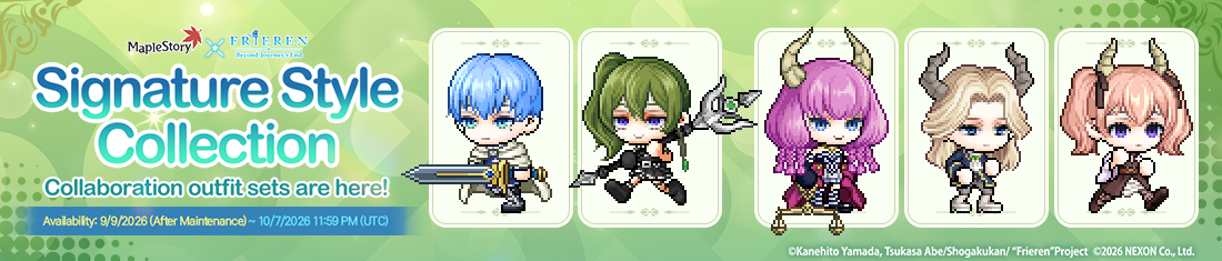 MapleStory x Frieren 商城更新