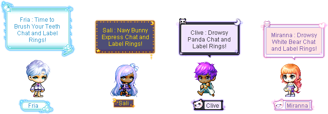 Style Box Chat/Label Rings Ethereal Atelier MapleStory Black Friday 2025