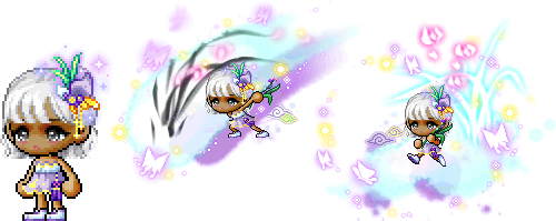 花云兰花套装天使生日蜡烛空灵工房商城更新冒险岛