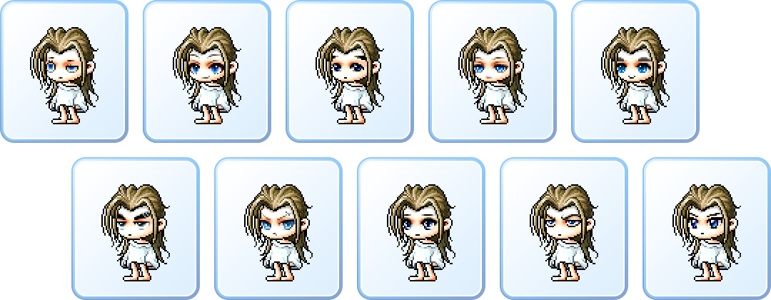 冒险岛 11月12日 男性角色脸型选择