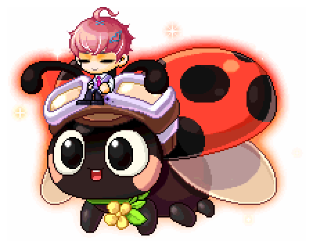 Adorable Ladybug Mount May 27 Cash Shop Update Maplestory