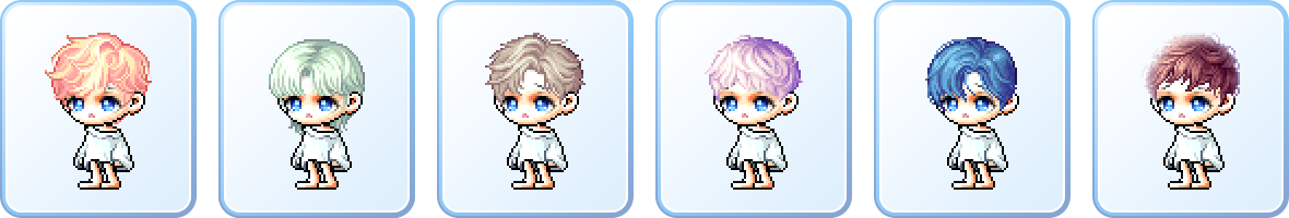 冒险岛11月19日商城更新：男性皇家发型