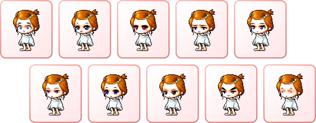 冒险岛 8月27日 女性选择面孔
