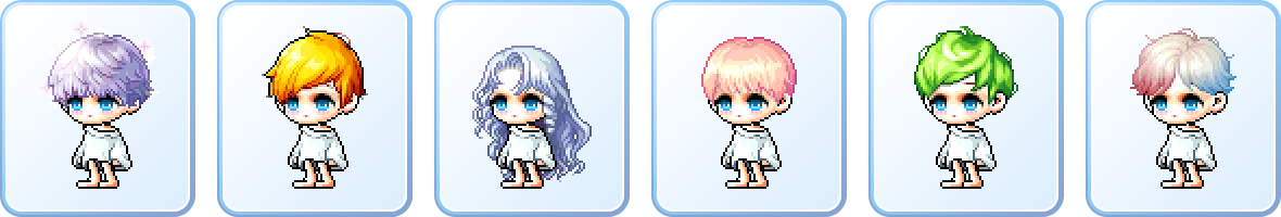 冒险岛10月29日商城更新:男性皇家发型