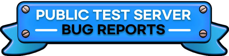 PTS Bug Reports 冒险岛