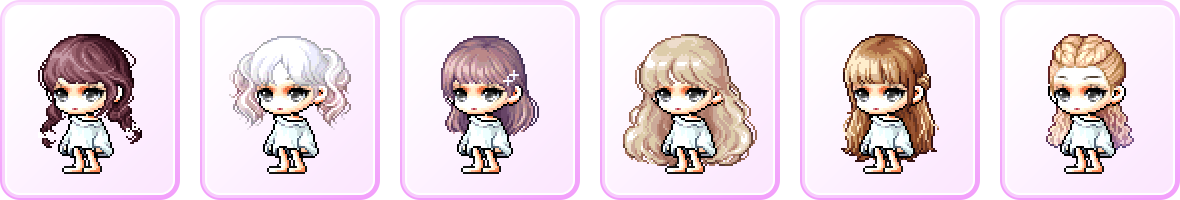 冒险岛4月8日商城更新：女性皇家发型