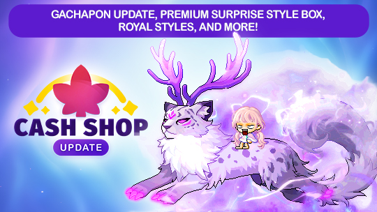 Cash Shop Update for July 29