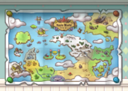 冒险世界地图家具