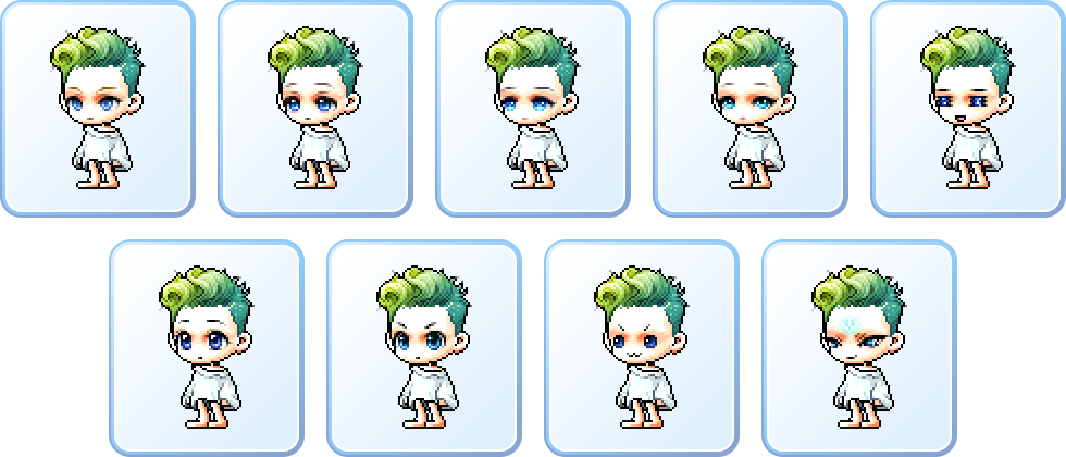 MapleStory Black Friday 2025 Male Royal Faces