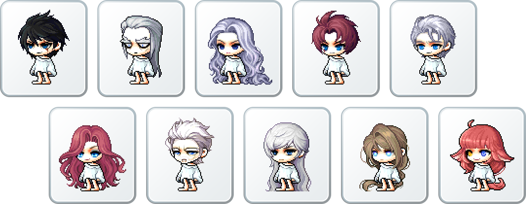 冒险岛收藏 Boss 发型