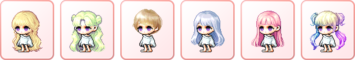 冒险岛10月29日商城更新:女性皇家发型