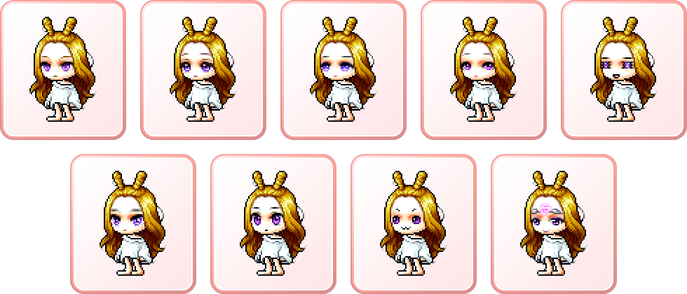 MapleStory Black Friday 2025 Female Royal Faces