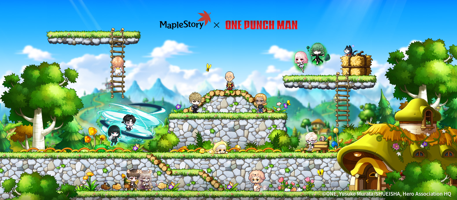 一拳超人联动横幅