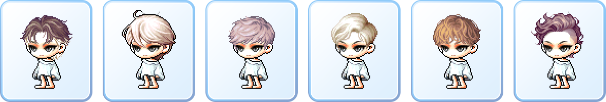 冒险岛3月18日商城更新 男性皇家发型