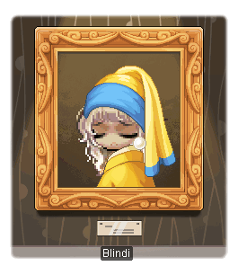 油画肖像椅 4月1日 商城更新 冒险岛