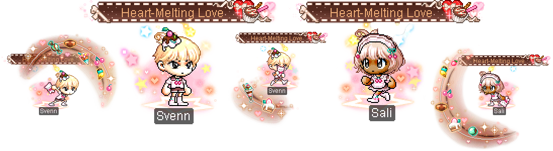 奶油巧克力师外套套装优惠券 樱桃巧克力套装优惠券 情人节工坊高级称号优惠券 梦幻工坊爱情钥匙 2月18日商城更新 冒险岛