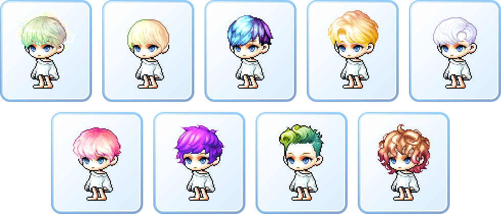 MapleStory Black Friday 2025 Male Royal Hairs