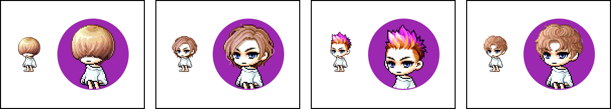 Pixel Picks 2025 年男性皇室发型作品 MapleStory