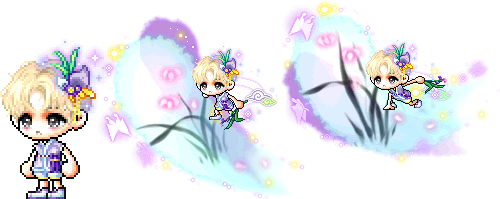 花云兰花套装天使生日蜡烛空灵工房商城更新冒险岛