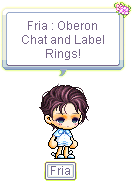 奥伯龙聊天和标签戒指天使生日蜡烛空灵工房商城更新冒险岛