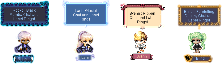 Style Box Chat/Label Rings Ethereal Atelier MapleStory Black Friday 2025
