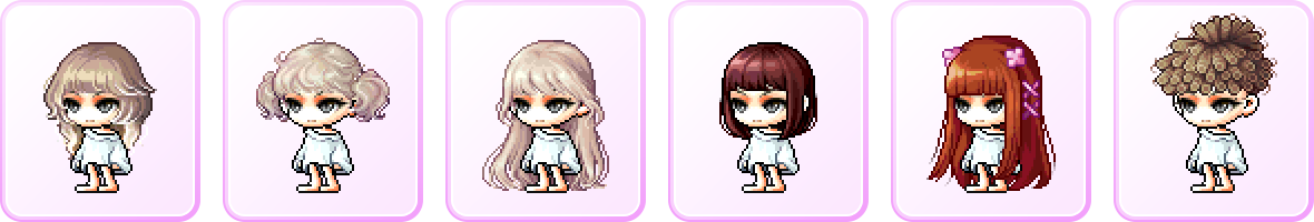 冒险岛3月18日商城更新，女性皇家发型