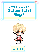 黄昏聊天和标签戒指天使生日蜡烛空灵工房商城更新冒险岛