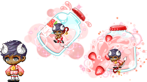 PSSB蓝色火焰套装 3月18日商城更新 冒险岛